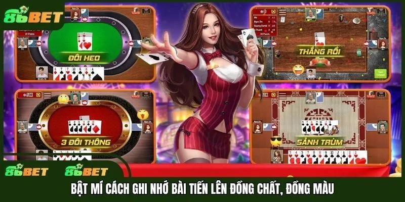 Bật mí cách ghi nhớ bài tiến lên đồng chất, đồng màu