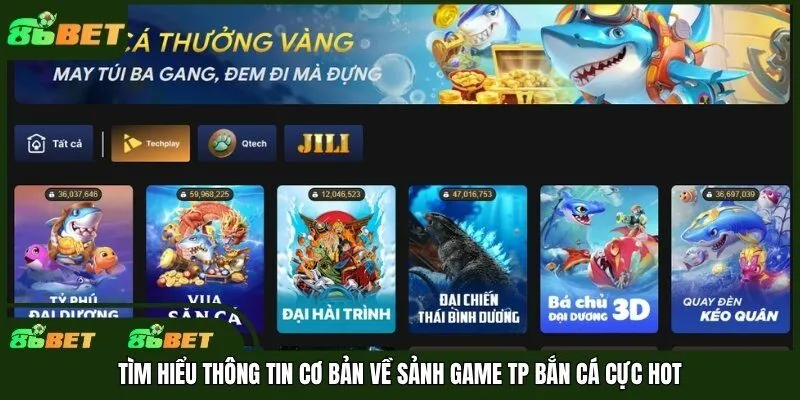 Tìm hiểu thông tin cơ bản về sảnh game TP bắn cá cực hot